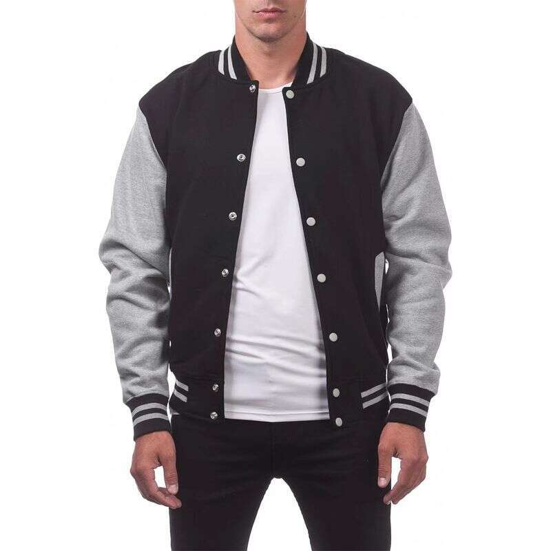 Sweatshirt Plus Veet Cardigan Button Zipper Baseball Casual Men's Jacket