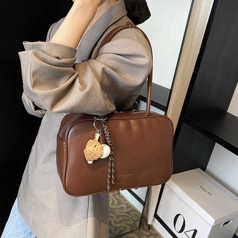 New Handheld Boston Fashion Single Shoulder Crossbody Underarm Super Popular Bowling Bag