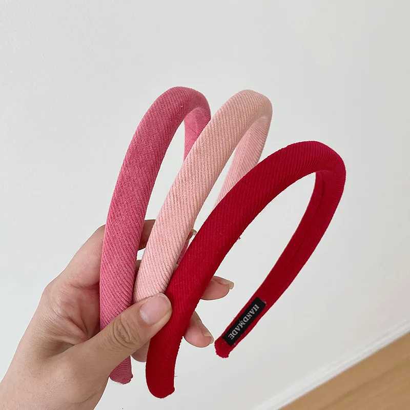 New Red Thin Band for Wen Sweet Sponge Hair Hoop Christmas Decorate Hair Band Girls Fashion Hair Accessories Gifts X250812
