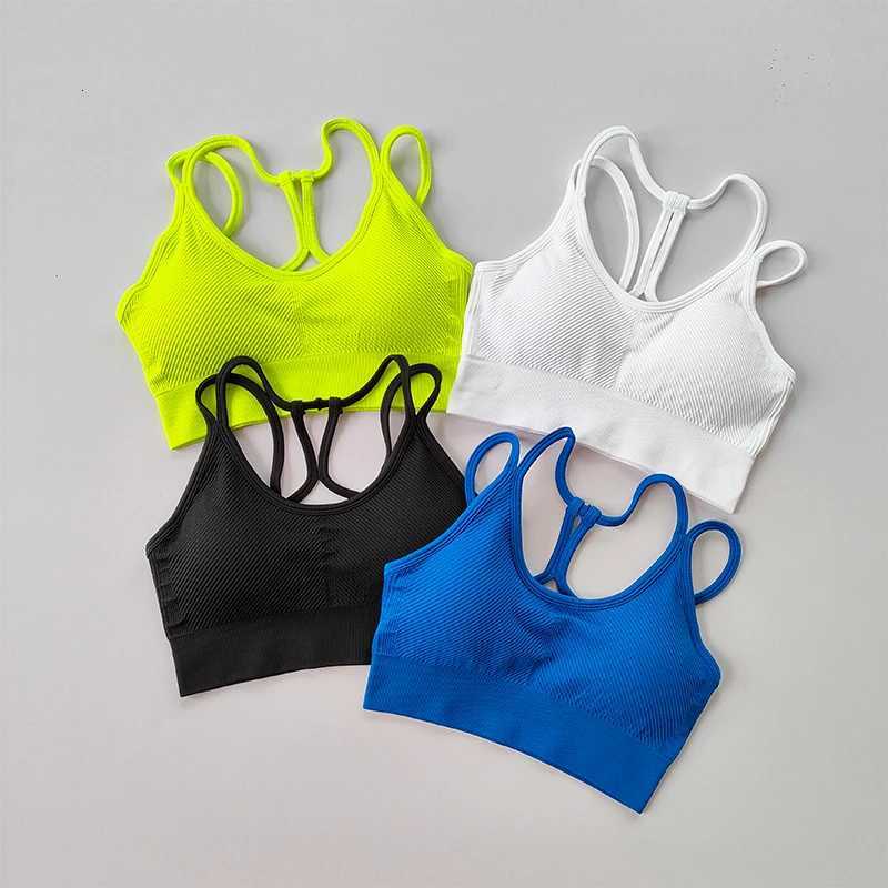 Sports underwear womens running shockproof summer quick drying back fitness bra vest professional training bra Z250812