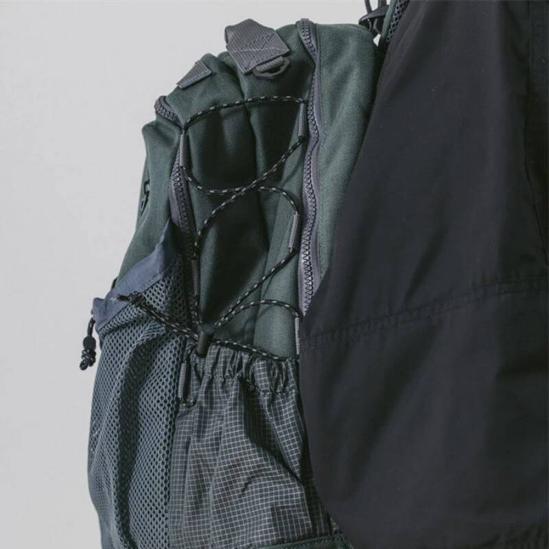 High-capacity Grunge Men Backpack Vintage Y2k Aesthetic Streetwear Backpacks Casual All Match Trendy Drawstring Rucksacks high-quality