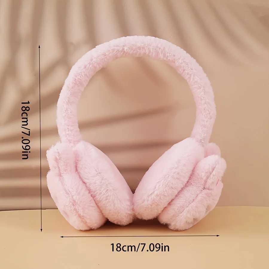 Korean Version Autumn and Winter Plush Warm Earmuffs Plush Cute Cartoon Cat Earmuffs Protect Ears From Cold XJ250812