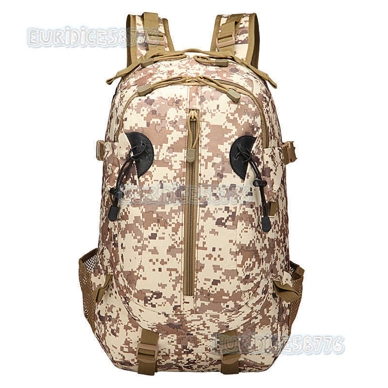 Hiking Bag Outdoor Sports Travel Army Camouflage Backpack Oxford Cloth Tactical 3p Backpack H250811