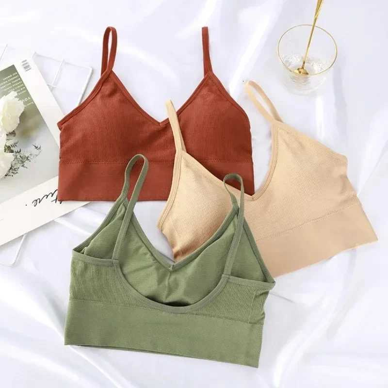 Seamless Women Push Up Bra Beautiful Back Bras Fitness Tops Brassiere Bralette Female Tube Top Underwear Bralette With Chest Pad Z250812