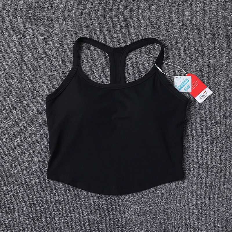 One-piece Sexy Underwear Female Professional Pilates Training Bra Running Fitness Halter Tops Z250812