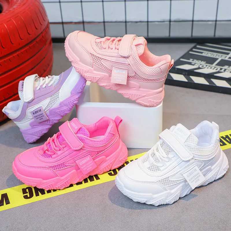 Kids Breathable Anti-Slip Soft Running Sneakers for Boys Girls Air Mesh Casual Sports Shoes Spring Summer School Uniform Sle XJ250812