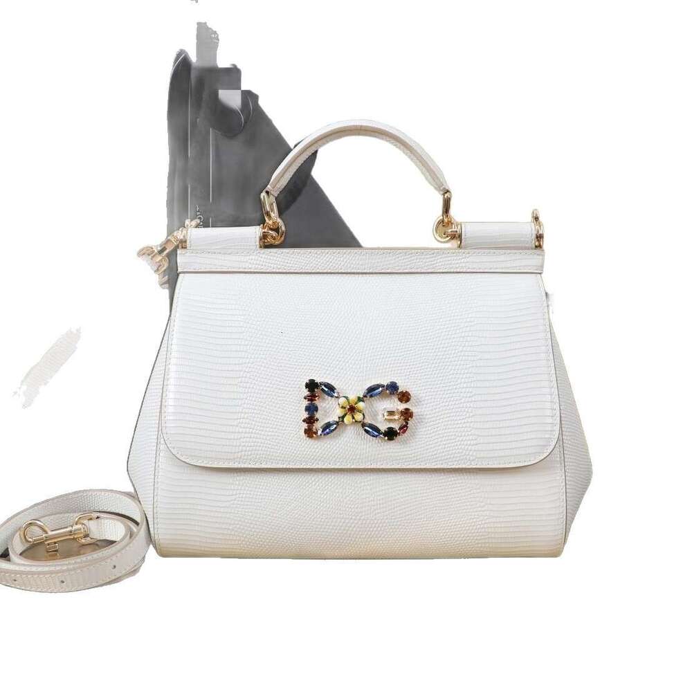 Spring New Fashion High-end Single Shoulder Crossbody Bag Gold Silver Handbag