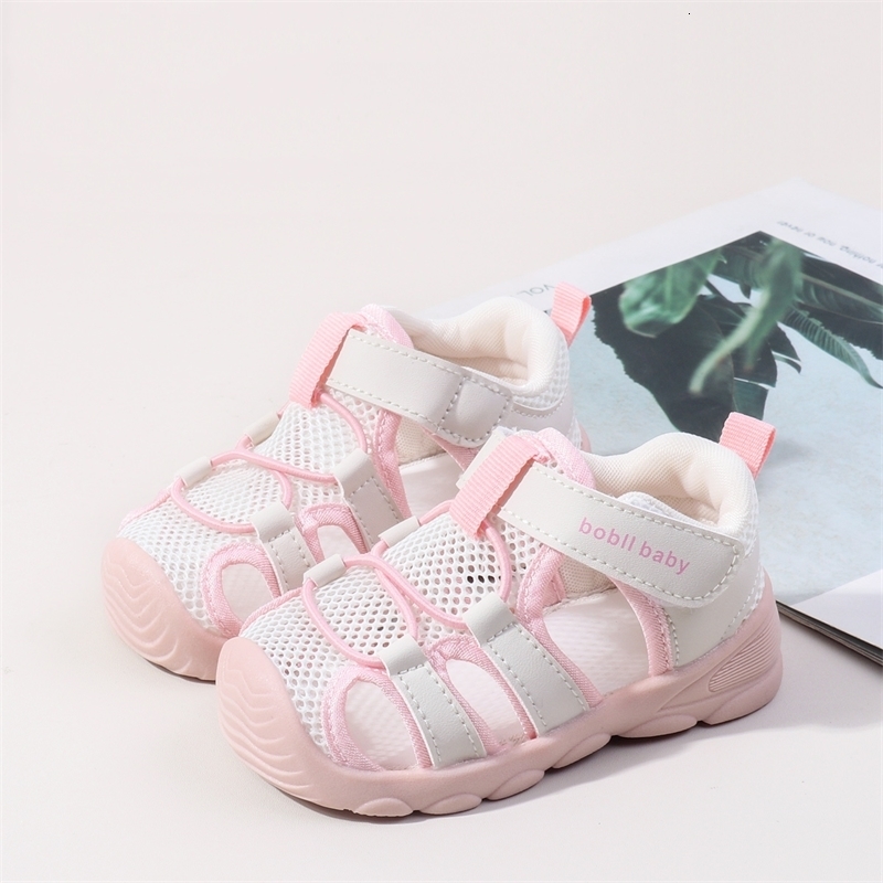 Selling Summer Breathable Mesh Sandals Baby Unisex First Walking Fashionable n Toddler Shoes 02Y BM508L w250725