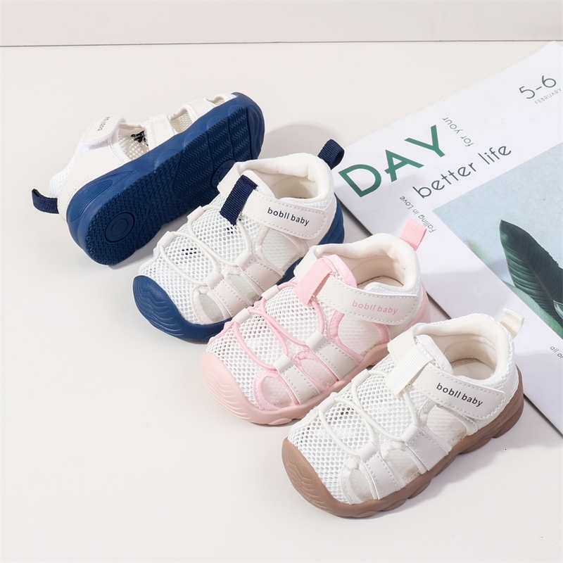 Selling Summer Breathable Mesh Sandals Baby Unisex First Walking Fashionable n Toddler Shoes 02Y BM508L w250725