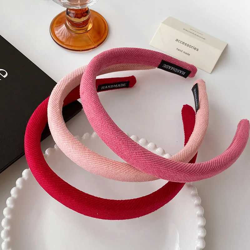 New Red Thin Band for Wen Sweet Sponge Hair Hoop Christmas Decorate Hair Band Girls Fashion Hair Accessories Gifts X250812