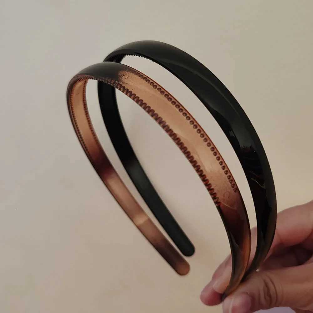 2pcs European and High Quality Black Hairbands for Women Girls Men Korean Sport Washface Hair Accessories Tool X250812