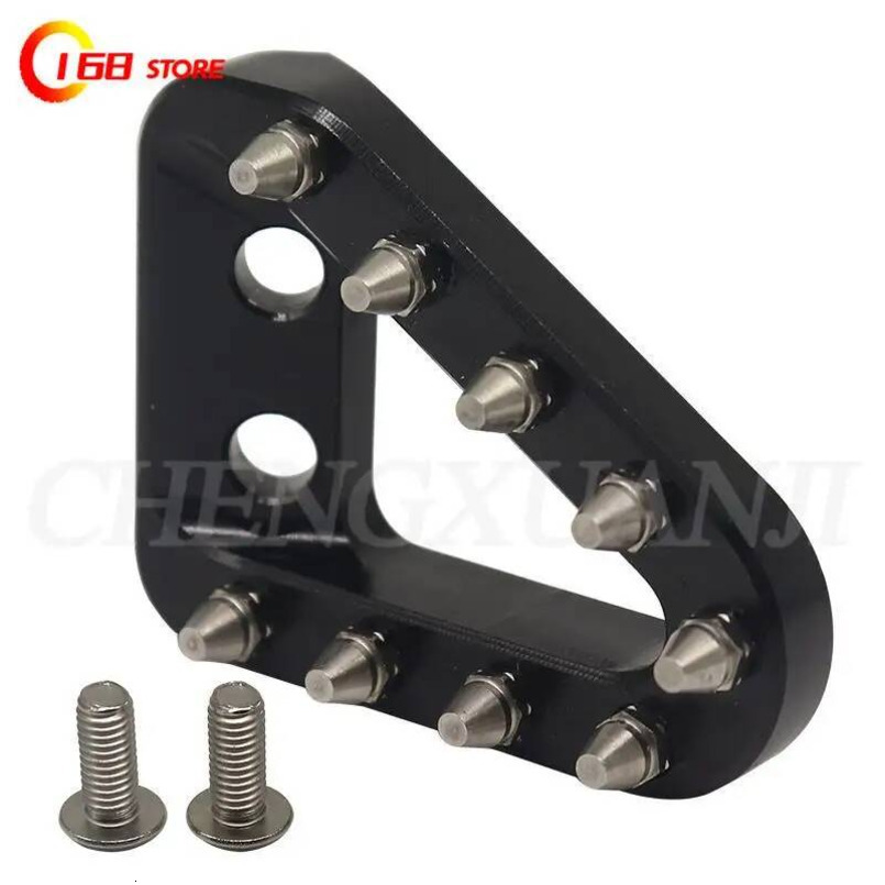 Motorcycle Rear Brake Pedal Step Tip Plate For XC XCF XCW XCFW SX SXF EXC EXCF TPi SIX DAYS 125 150 250 300 350 450 500 CNC