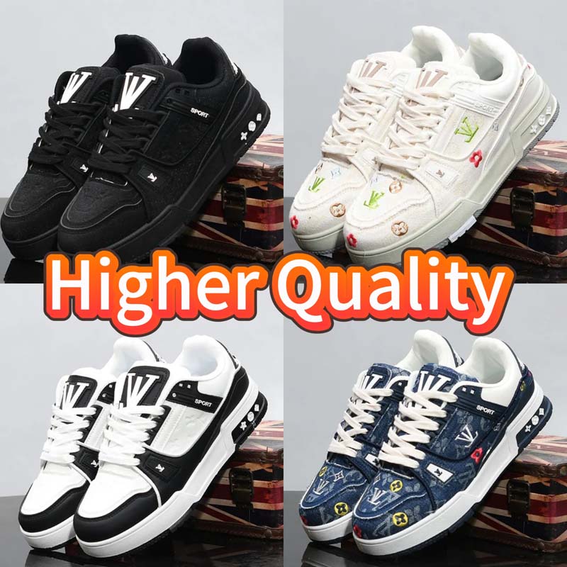 Designer Shoes New Spring Autumn Casual Shoes Couple Sneakers Sports Shoes Letter Running Shoes Breathable Comfortable Mesh Shoes Canvas Synthetic Lea