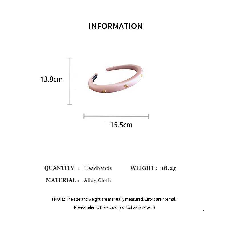 Black Color Bow Soft Sponge Wide Bands for Women Face Wash Minimalist Hair Hoops High Skl Top Elastic Accessories X250812