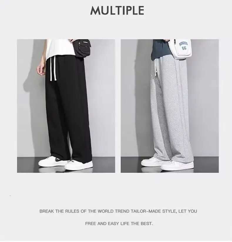 2024 Casual Pants for Men Mens Clothing Male Clothes Baggy Pants Man Sport Big Size Gym Mens Trousers Cargo Sweatpants Y2k Tracksuit W250819