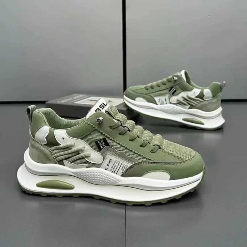 Men Sneakers Thick Sole Comfortable Running Shoes Male Outdoor Mesh Sports Shoes Fashion Men Walking Shoes Mens Tennis Z250812