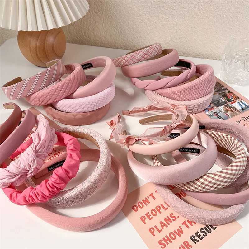 Collection Hair Hoop Hairband Wen Fashion Band Wide Padded Wear Girls Sweet Cute Hair Band Hair Accessories New X250812