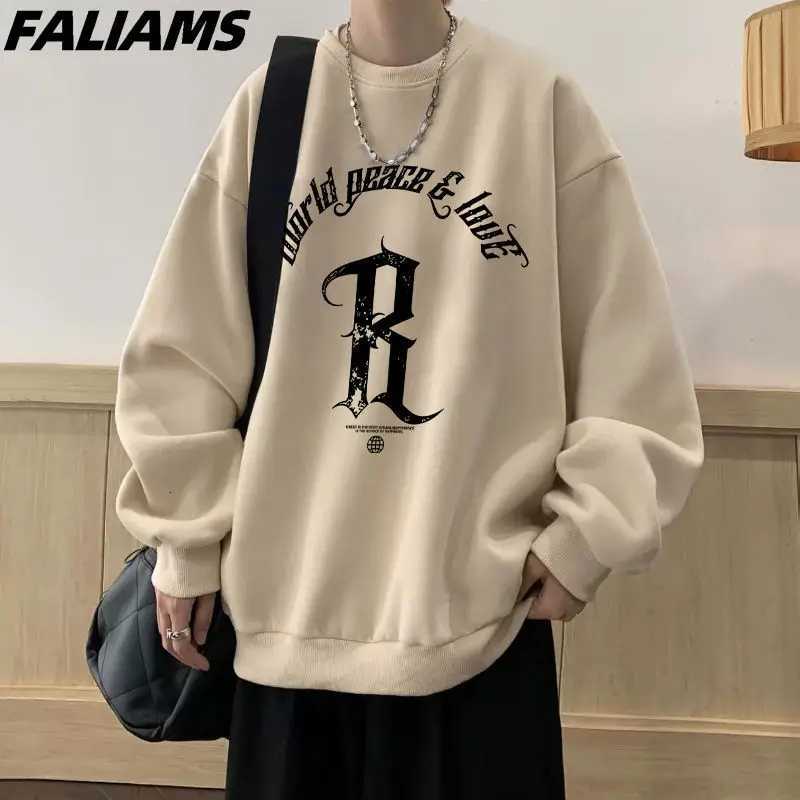 American Retro Hoodie Mens Ins New Trendy Loose Casual Jacket Fashionable and Versatile Y250811