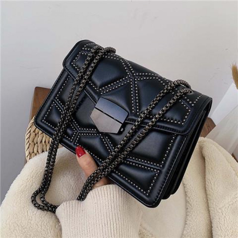 Designer's Small Square Bag, Small Shoulder Bag, 2025 New Style Women's Bag, Hand-held Chain Bag, Luxury Bag, Single-shoulder Crossbody Bag