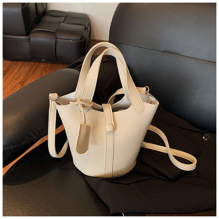 Hot Selling Fresh Sweet Fashion Handheld Bucket For Women New Simple Casual Shoulder Trendy Basket Bag Designer Bags