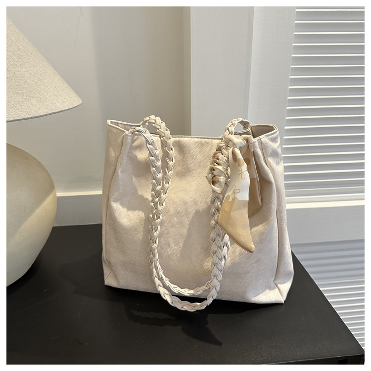 Textured for Women New Solid Color Casual Fashion Trendy Summer Stylish Simple Shoulder Bag ddmymarket