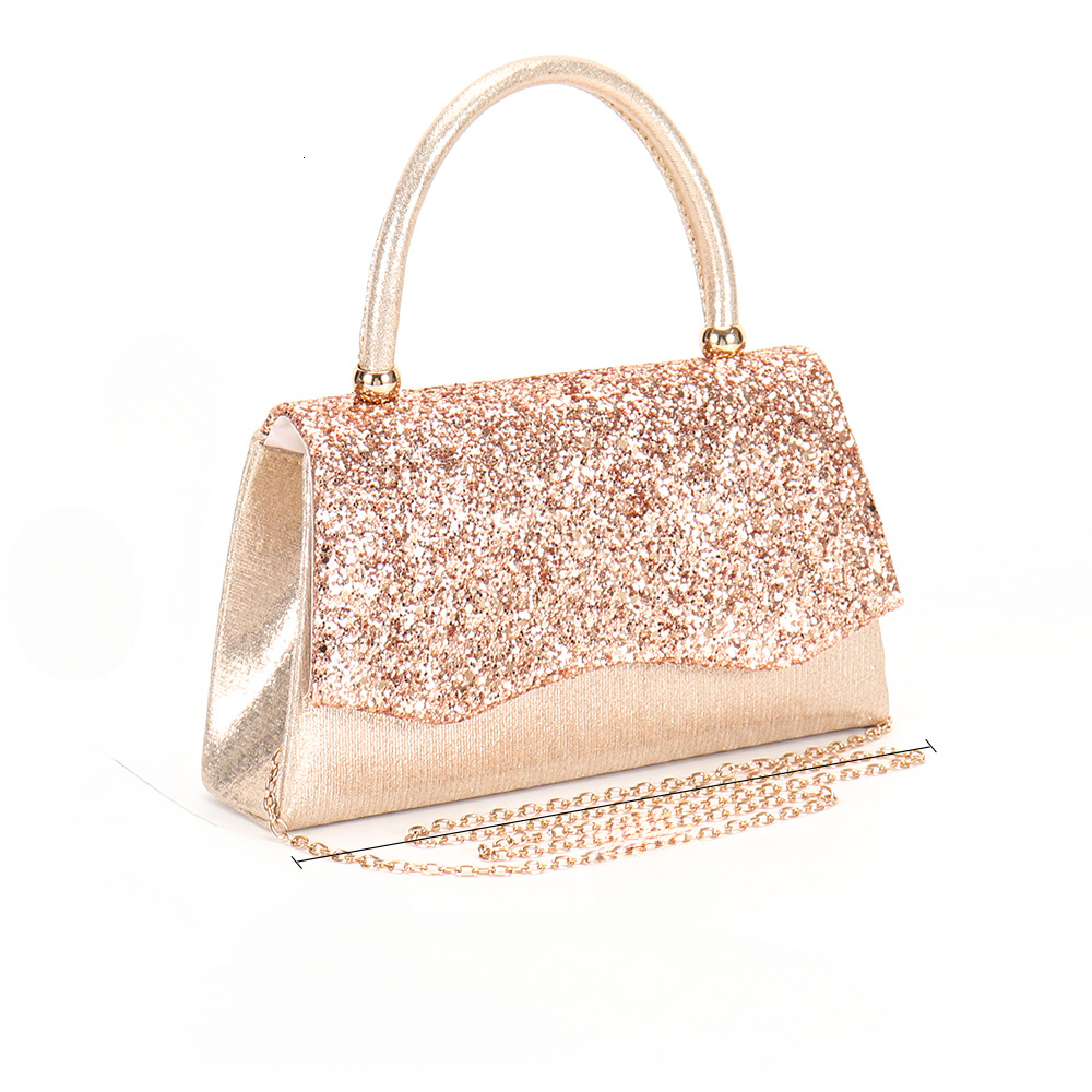 2025 Autumn New Women's Shoulder Bag, Solid Color Water Diamond Decorative Banquet Side Handbag, Designer Bag, Women's Crossbody Bag