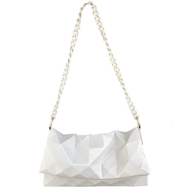 New Crossbody Women's Design Fashion Versatile Chain Strap Single Shoulder Genuine Leather High-end Underarm Bag