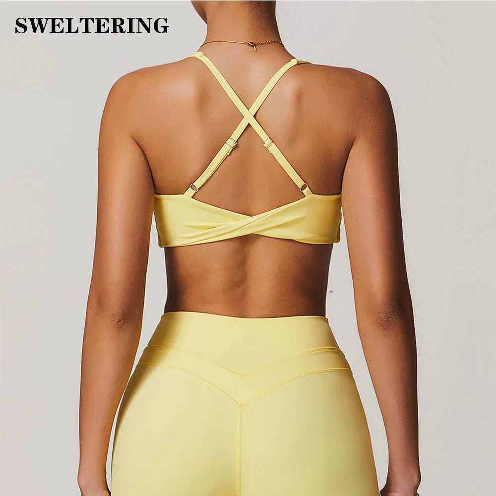 3000PCS Women Fitness Bras Racerback Sports Bras Nylon Top Women Bra Sexy Crisscross Breathable Underwear For Women Gym Z250812