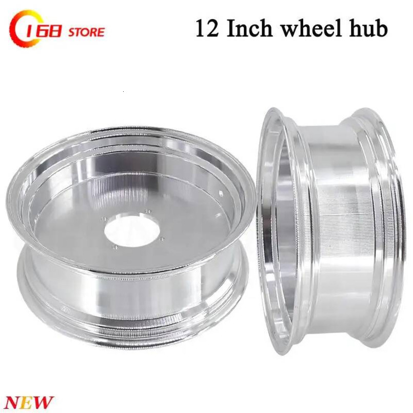 High quality 12 4.50-12 inch aluminum alloy wheels, suitable for motorcycle, electric tricycle, and scooter parts