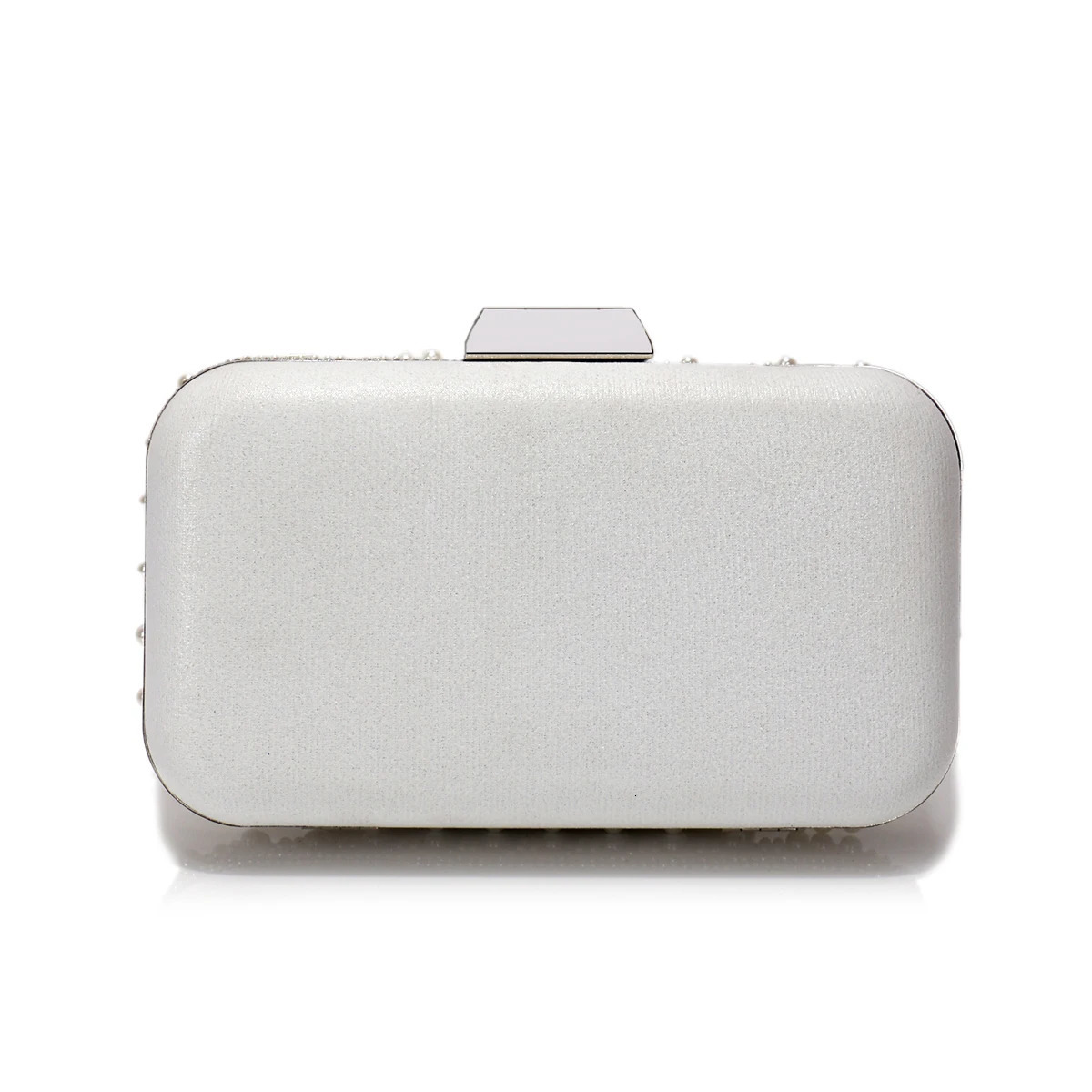 Beading Women Clutch Bags Pearl Hollow Out Metal Chain Shoulder Handbags Flap Glitter Rhinestones Party Dinner Prom Cocktail Eve 250809