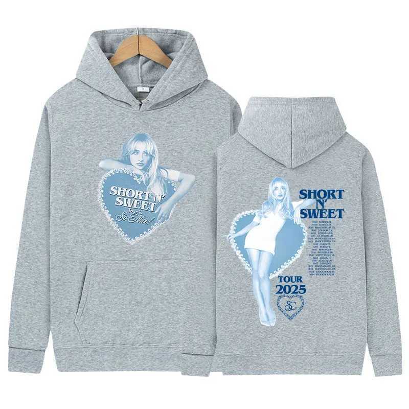 Singer Sabrina Carpenter Tour 2025 Album Merch Hoody Short N Swt Casual Oversized Sweatshirt Unisex Vintage Aesthetic Hoodies X250812