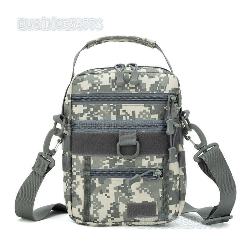 Camouflage Tactical Shoulder Bag Men Multi-purpose Crossbody Small Bag Outdoor Sports Climbing Large Capacity Handbag H250811