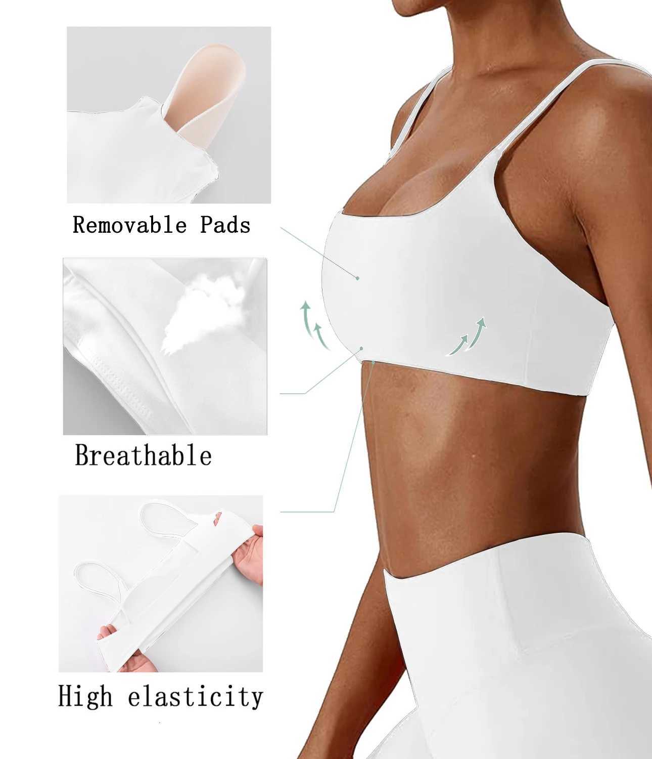 Super Soft Fabric Back Cross Sports Bra Fitness Top Womens High-Quality Clothes Womens Fitness Running Bra Fitness B Z250812