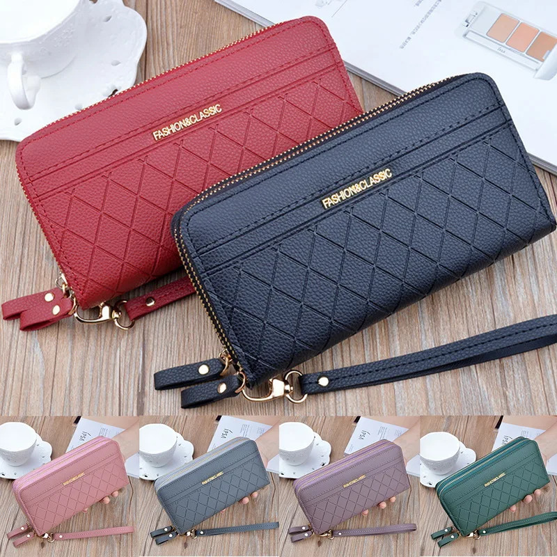 Long Womens Wallet Purses Tassel Coin Purse Card Holder Wallets Female Pu Leather Clutch Money Bag Pu Leather Wallet 250809