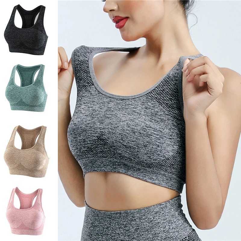 Women Sports Bra Top Push Up Fitness Bra Underwear Sport Tops For Women Breathable Running Vest Gym Wear 1PC Z250812