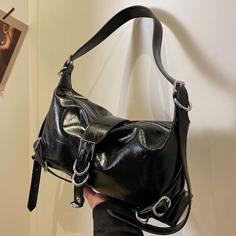 Trendy Women's 2025 New Fashionable Textured Shoulder Underarm Autumn Style Crossbody Bag