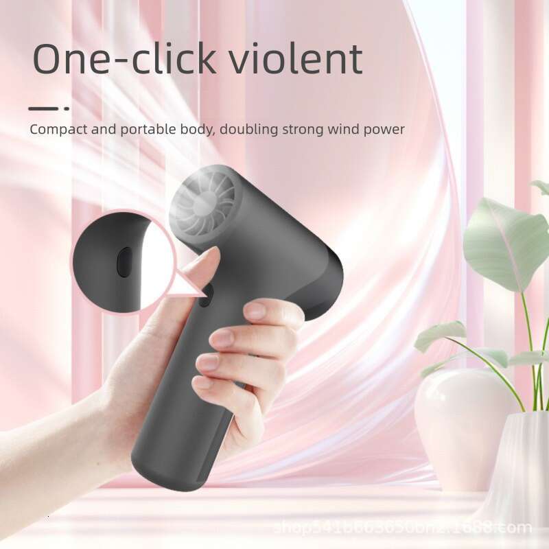 New Mini Wireless Rechargeable High Speed Portable Dust Blower Outdoor Iatable Powerful Hair Dryer