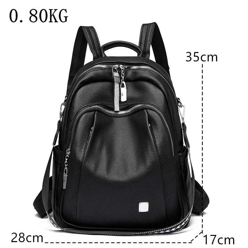 Designer Backpack Women Large Capacity Travel Bag FAshion High Quality Leather School Bags Casual Bagpack Elegant Y250811