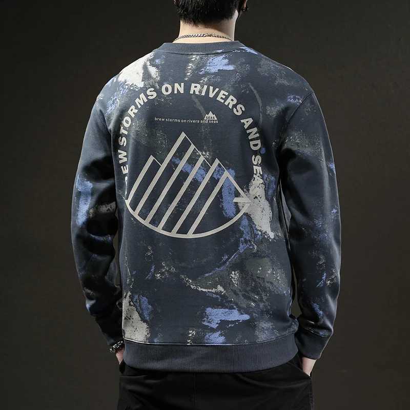 Sweater for Men 2024 New Autumn and Winter Fashion Personality Stylish Loose plus Size Casual Mens Outfit Tops Y250811