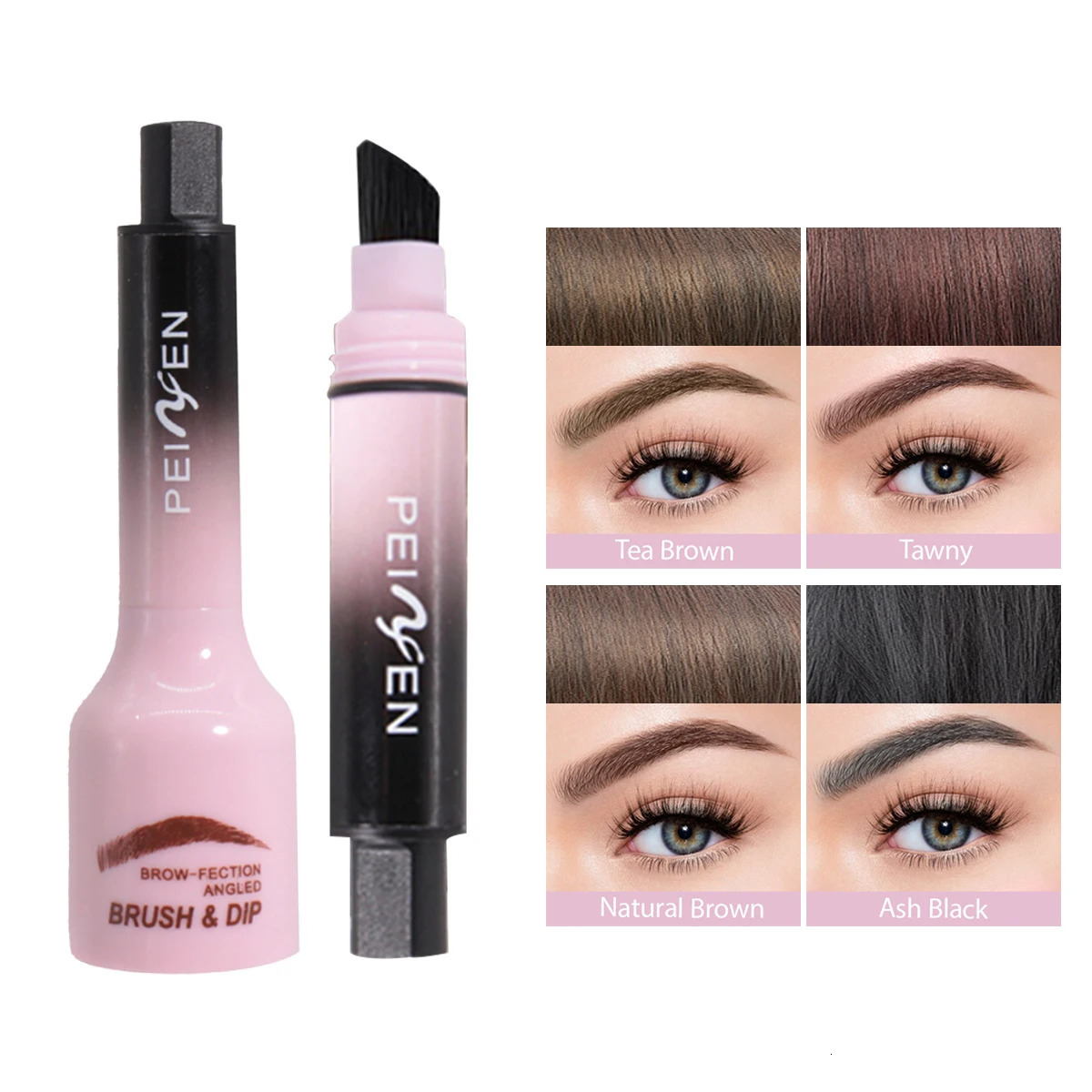 3D Eyebrow Gel Dyeing Cream with Brush Long-lasting Air-cushion Dye Brows Tint Long-lasting Natural Makeup Eyebrow Enhancer1PC 250809