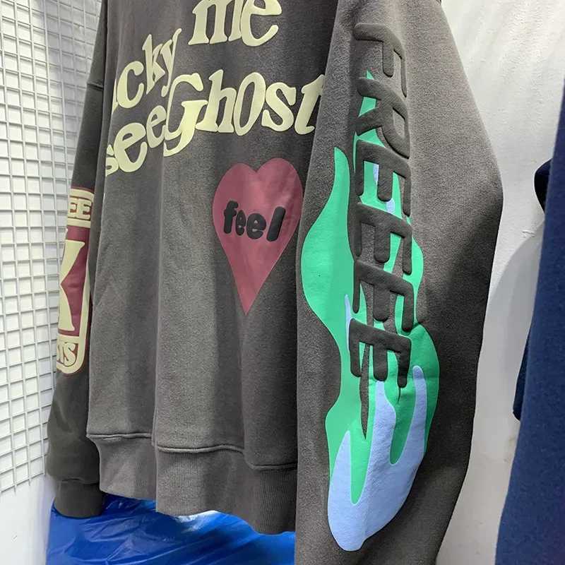 25FW Classic Fleece Foam CPFM Kids S Ghosts Hoodie Men Women Best Quality Cotton Oversized Pullovers Hooded X250812