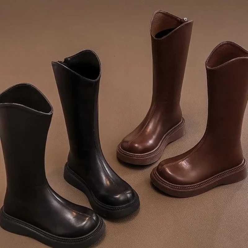 Baby Shoe Children Long Boot Baby Girl Boot Princess Boot Kid Shoe for Kid Girl Winter Boots for Girls Children XJ250812