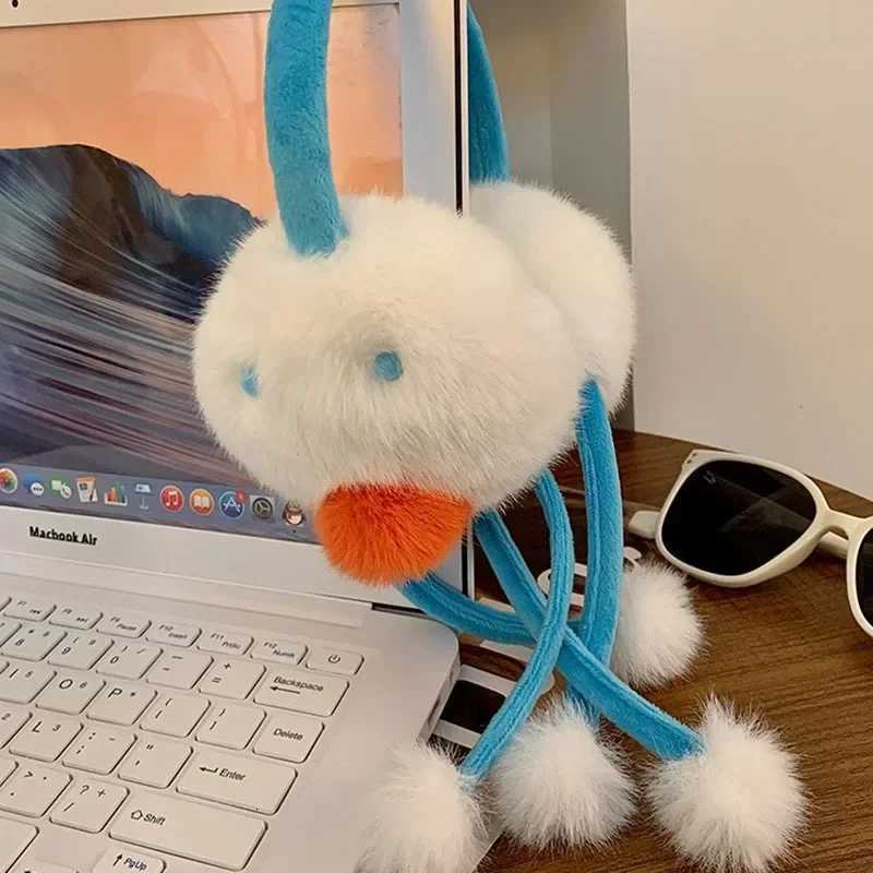 Cute Snowman Fluffy Earmuffs Kawaii Plush Earplugs Cold Protection Women Ear Covers Keep Warm Cycling Anti-freezing Accessories XJ250812