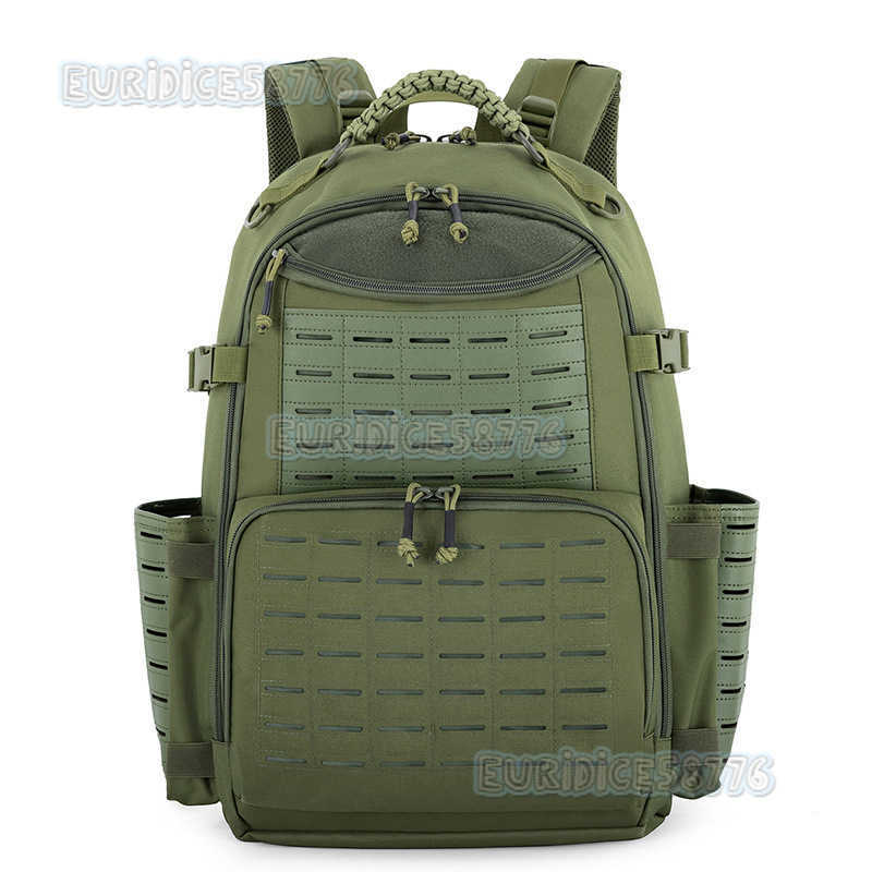 Tactical Camouflage Hiking Travel Bag Outdoor Trekking Camping Backpack Multifunctional Breathable Large Capacity Rucksack H250811