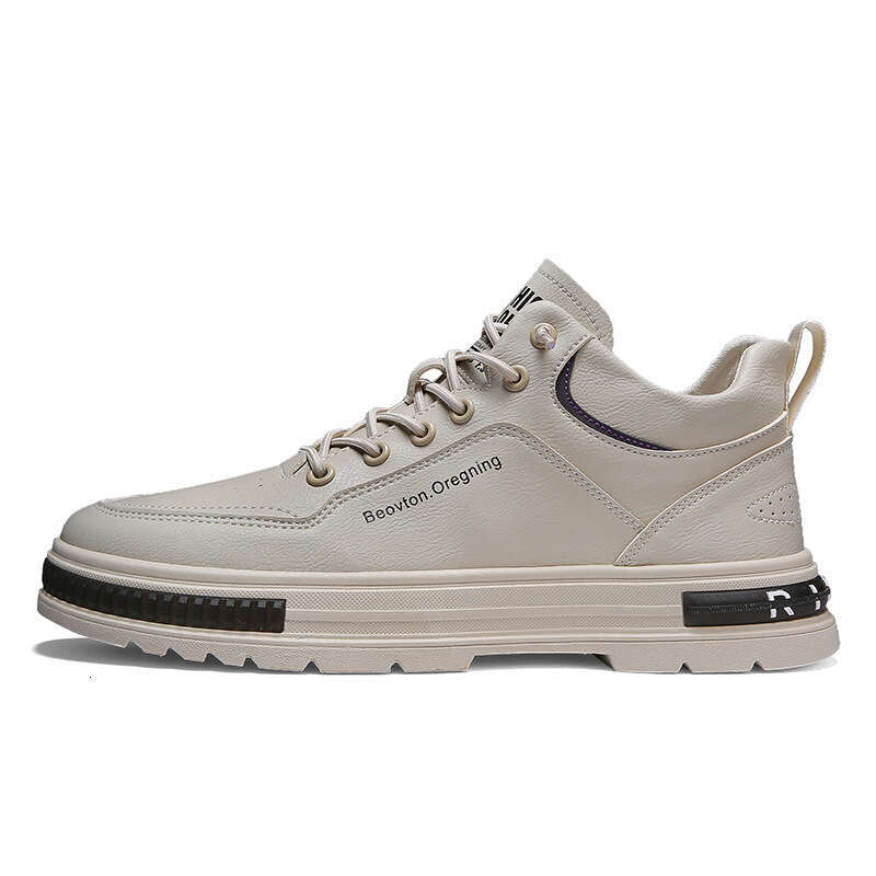 2022 Autumn Fashion Casual Sneakers Student Sports Free shipping White Breathable Men's Shoes Korean Style Trendy Slip-On Loafers