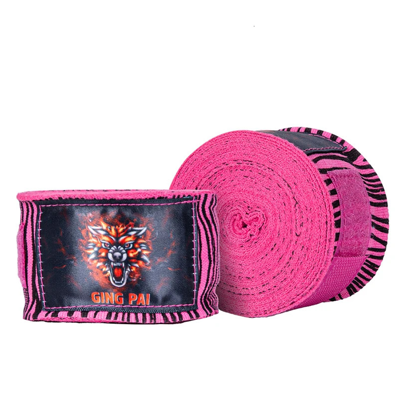 1Pair Boxing Bandage Boxing Training Elastic Bandage Sanda Kick MMA Hand Gloves Wraps Belt Boxing Sports Wrist Protector 250812