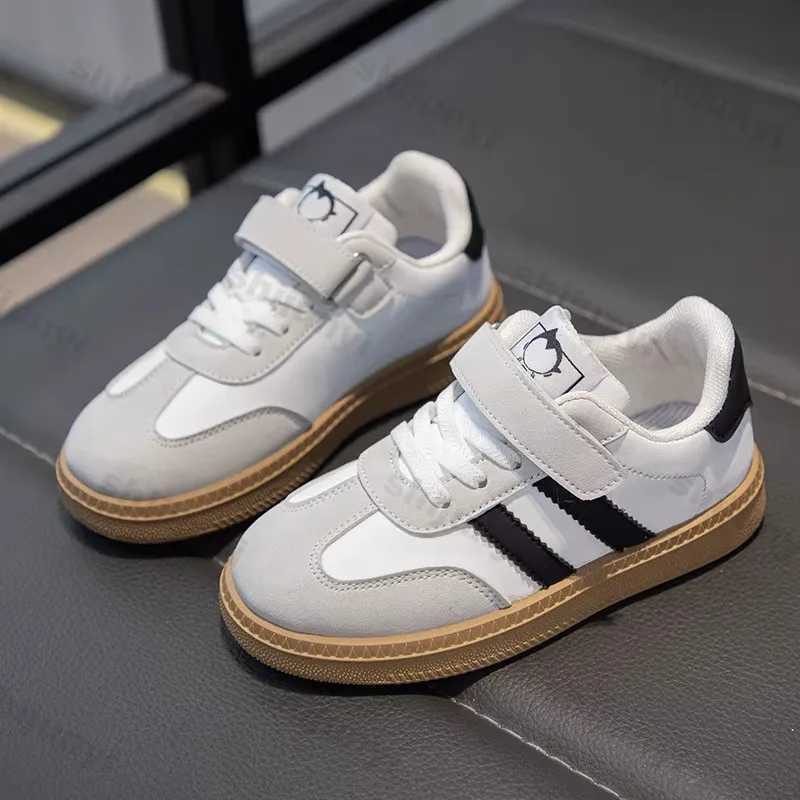 100% Cotton Kids Shoes Casual Sneakers Non-slip Soft Bottom Spring Outdoor Boys Girls Running Shoes 4-16 Years Old Kids Toddler Shoes M250812