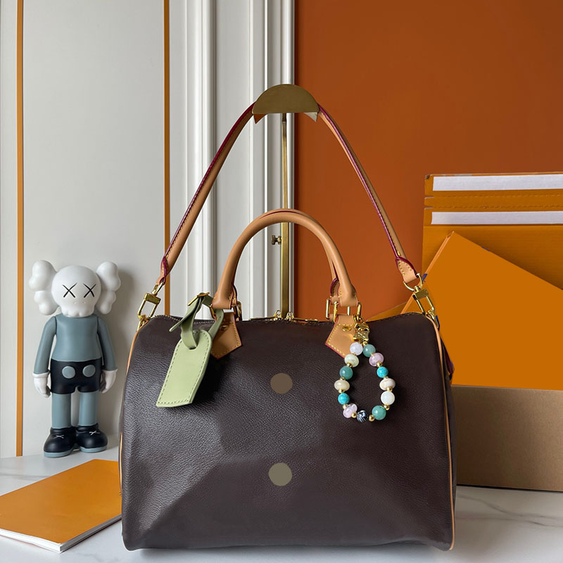 Leathers designer bags SpeedysPillow Bag Tote Bag handbag Luxury Crossbody Fashion Handle Handbags Shoulder Bag Women Men Pillow messenger bag 30cm Black