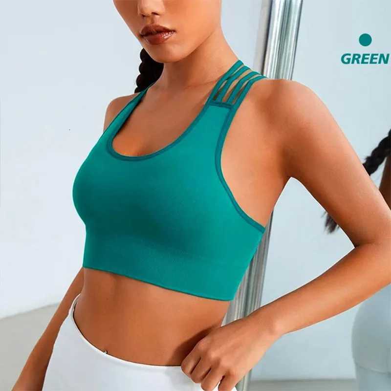 Czguke Sports Vest Womens Outdoor Fitness Hollowed Out Beautiful Back Gathered and Gathered Accessory Bra Comprehensive Training Z250812