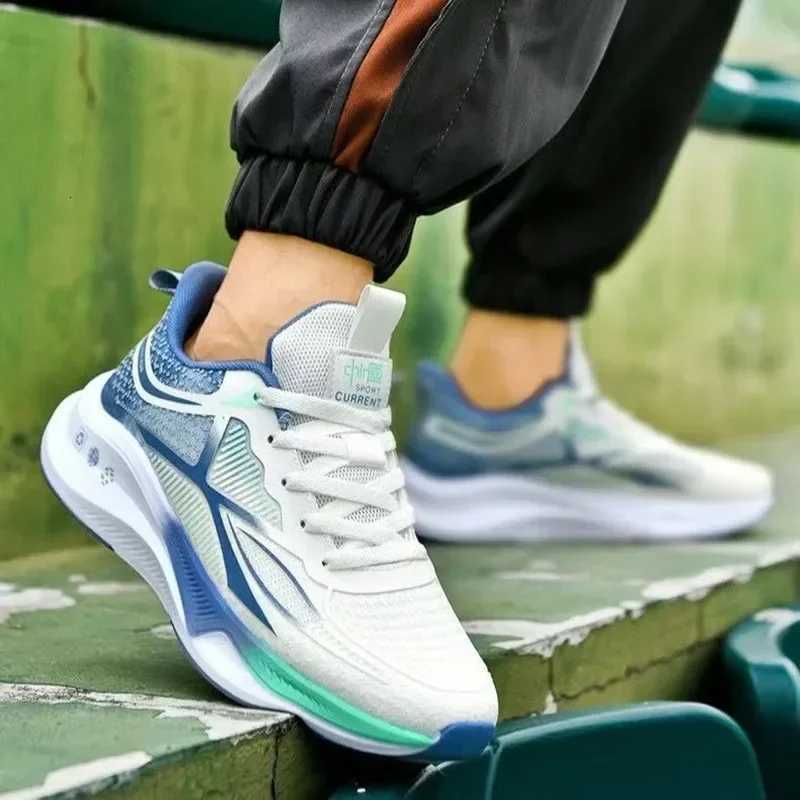 Running Walking Mens Shoes - Lace-up Lightweight Comfortable Breathable Tennis Sneakers Z250812